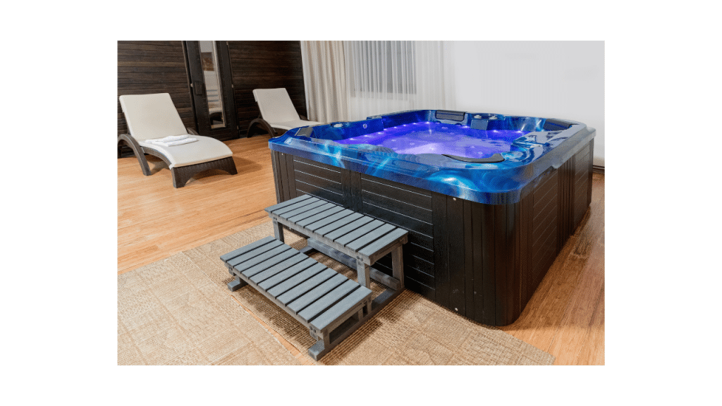 opblaasbare jaccuzzi